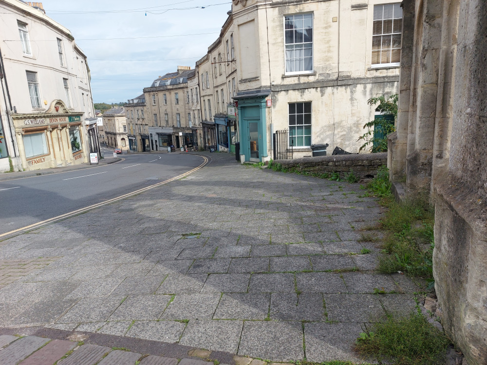 Bath Street in Frome October 5