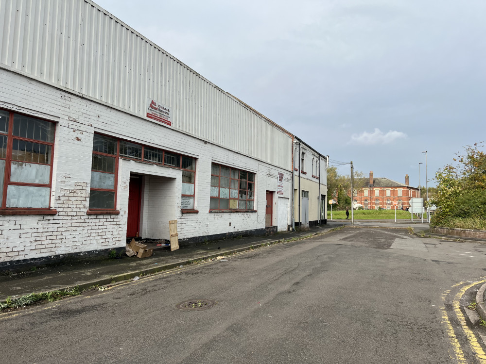 Existing commercial and retail buildings on Registry Street in Stoke would be demolished to make way for the new flats (Nub News).