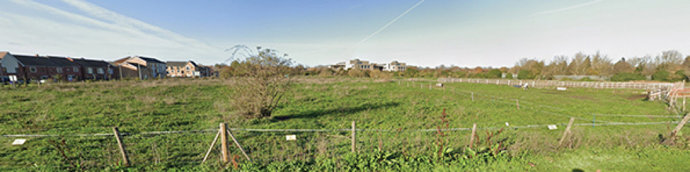 The potential site for new homes in Aveley 