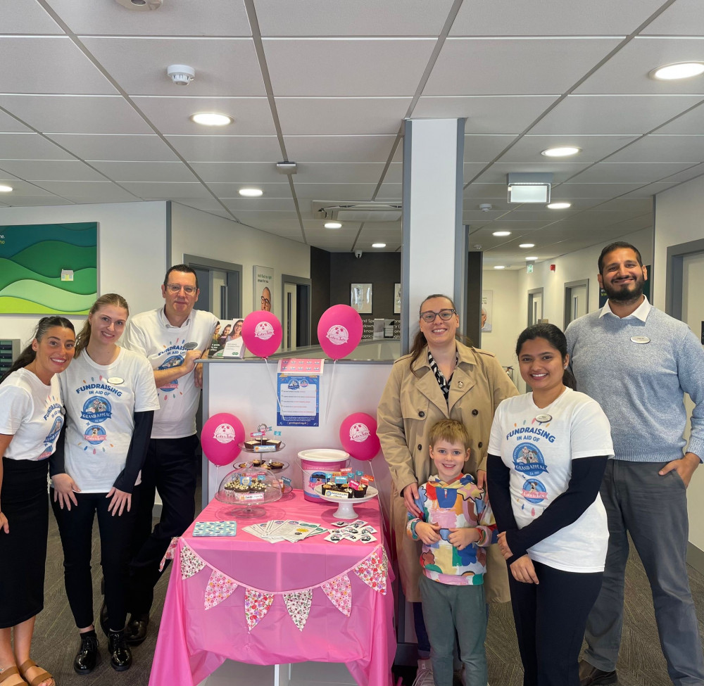 Pamela De Jesus (first left) with members of the Specsavers Warwick team (image supplied) Pamela De Jesus (first left) with members of the Specsavers Warwick team (image supplied)