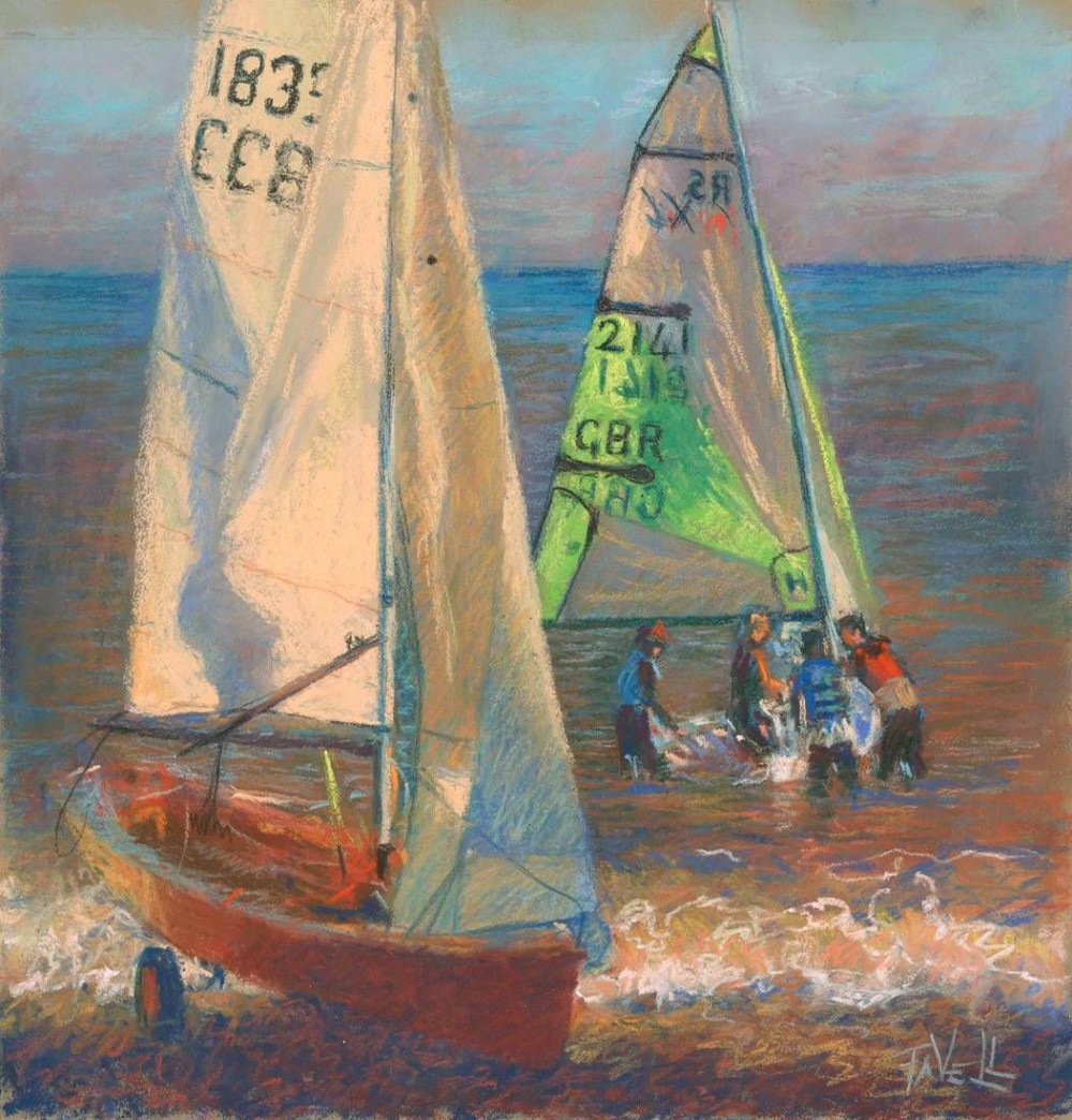 Favell Bevan-Arti - Evening Sail