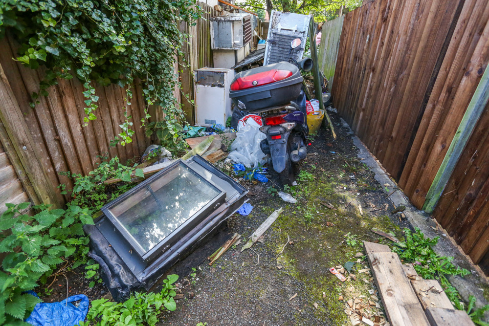 Two new positions have been created at Warwick District Council to help clamp down on fly tipping (image via SWNS)