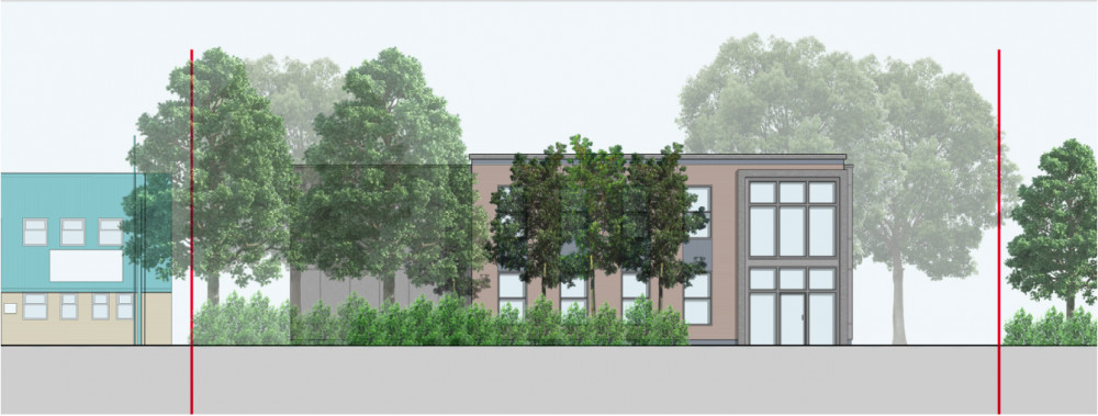 Contechs Ltd has been given permission to build a two-storey office block on Budbrooke Industrial Estate (Image via planning application)