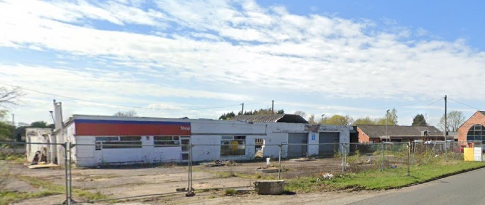 The former petrol station (Photo: Google)