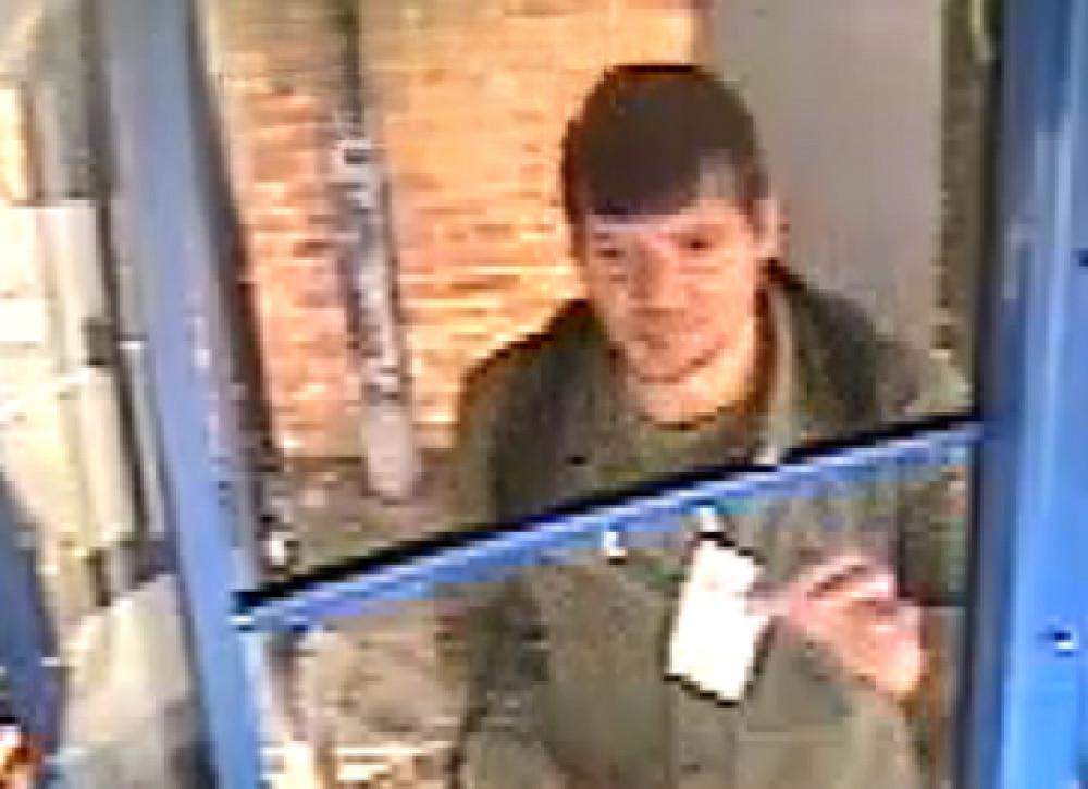 Warwickshire Police is asking for help in identifying this man (image via Warwickshire Police)