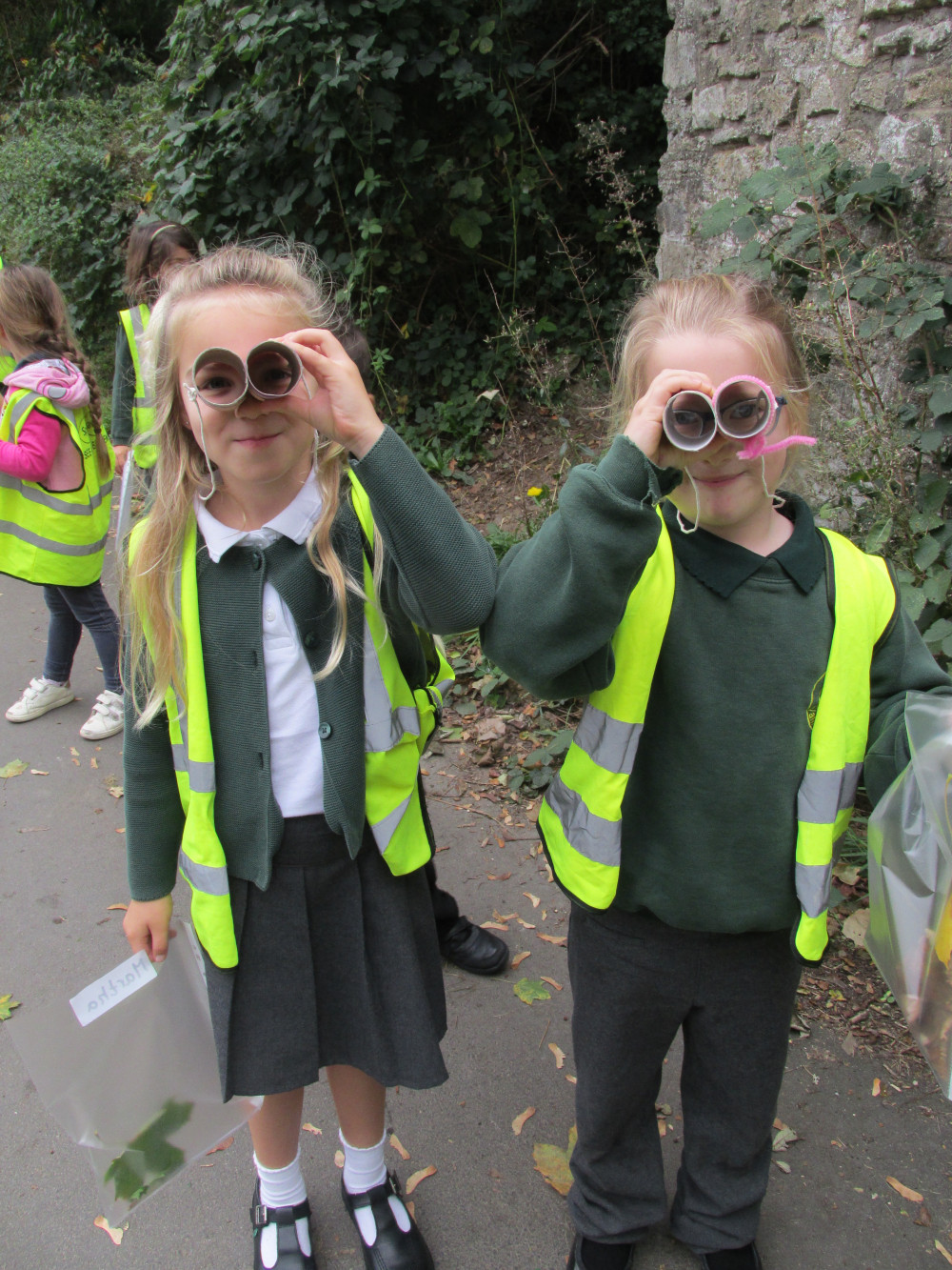 Searching for Geographical features in Frome. Photo : Vallis First School Searching for Geographical features in Frome. Photo : Vallis First School