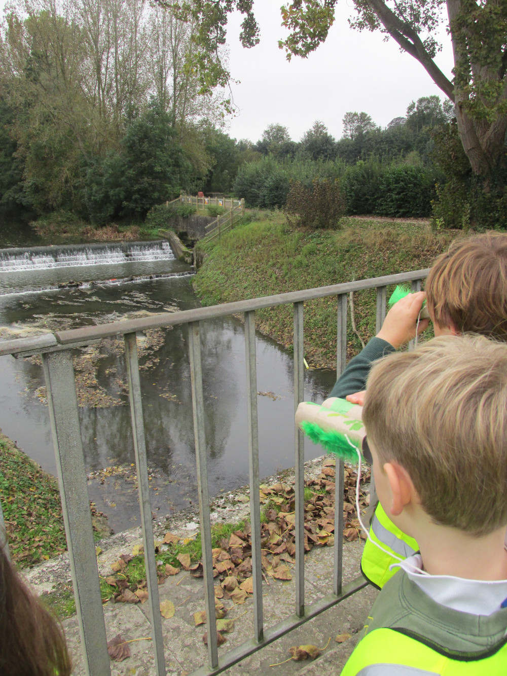 Is the weir a physical or a human feature? Photo : Vallis First School Is the weir a physical or a human feature? Photo : Vallis First School
