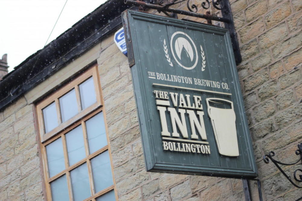 The Vale Inn, a Bollington Brewing Co. pub. 