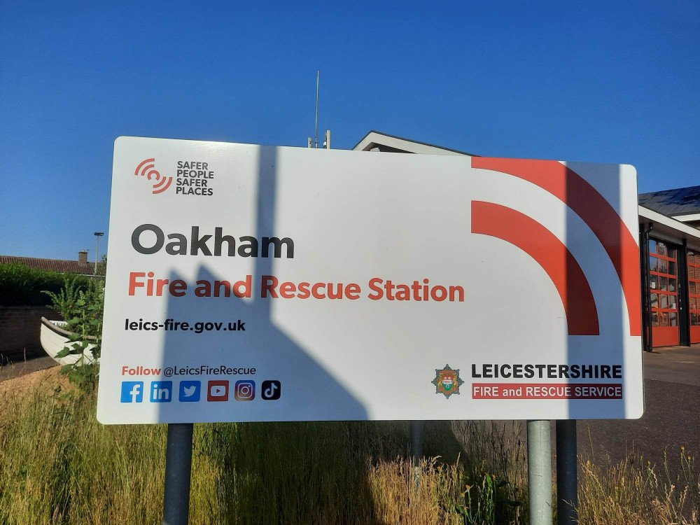 Oakham Fire Station is located on South Street, Oakham, Rutland. Image credit: Nub News. Oakham Fire Station is located on South Street, Oakham, Rutland. Image credit: Nub News.