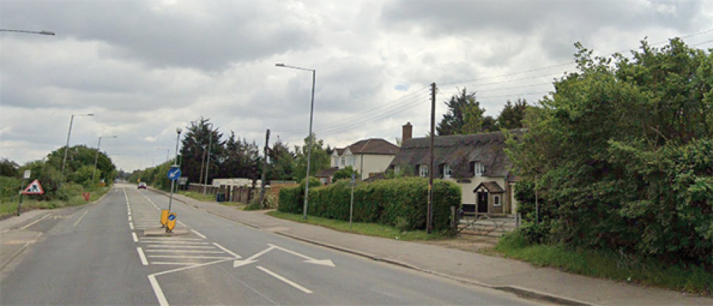 Police attended properties on Stanford Road. 