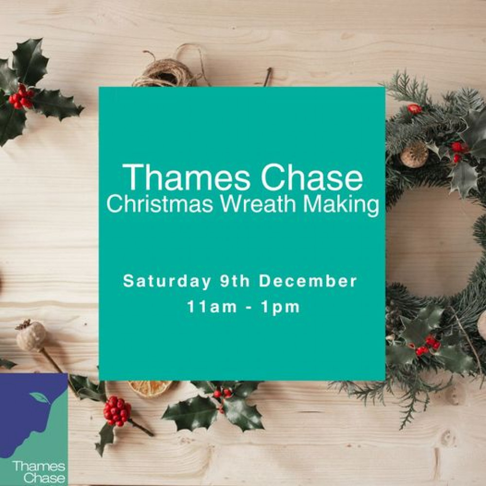 Christmas wreath making Christmas wreath making