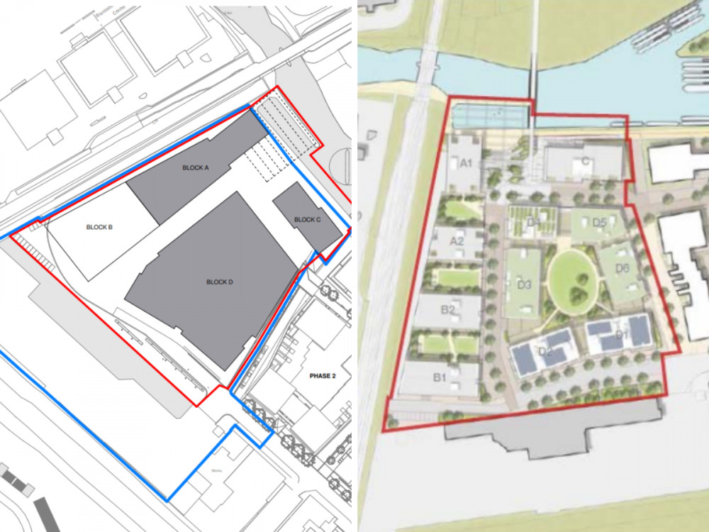 Block B is the location of the council land in Commerce Road, Brentford (credit: Hounslow Council).