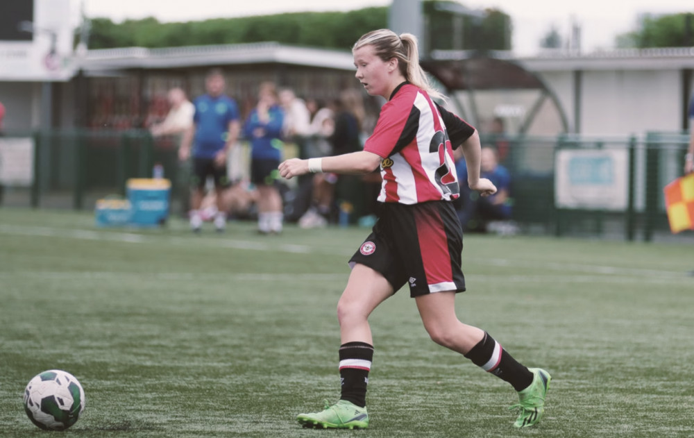 Brentford Women B continued their unbeaten start to the season with a 7-1 win over Hilltop Women at Stonebridge Recreation Ground (credit: Brentford FC).