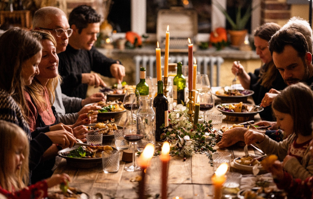 High Grange longtable Christmas Feasts