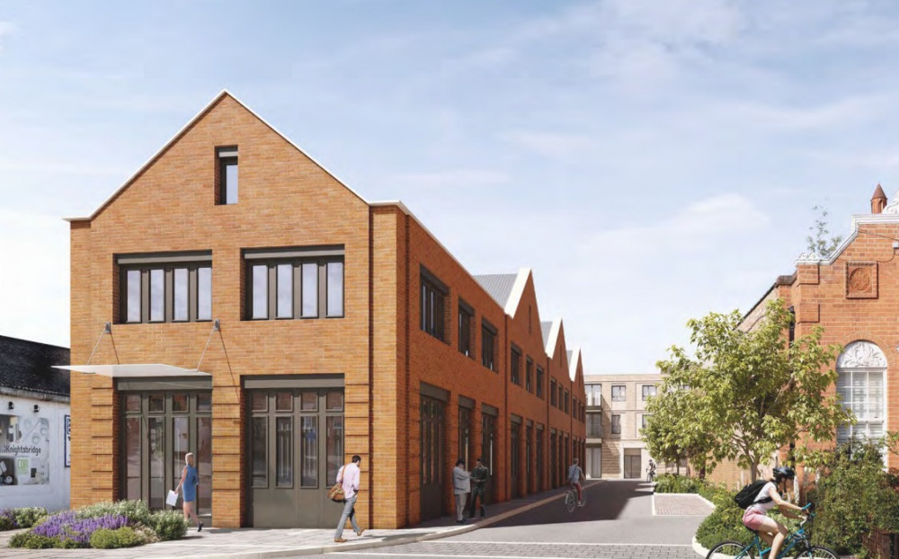 CGI of the scheme to revamp St Clare Business Park. Credit: Notting Hill Genesis/AHR Architects, provided in Richmond Council planning documents