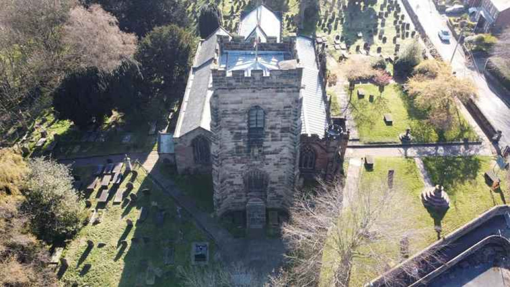 St Laurence from above