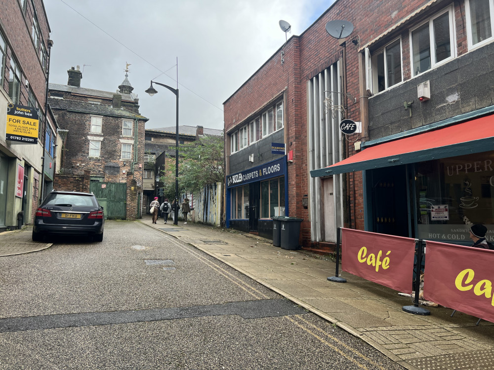 The former Diamond Carpets and Floors could become three one-bedroom flats if plans are approved by Stoke-on-Trent City Council (Nub News).