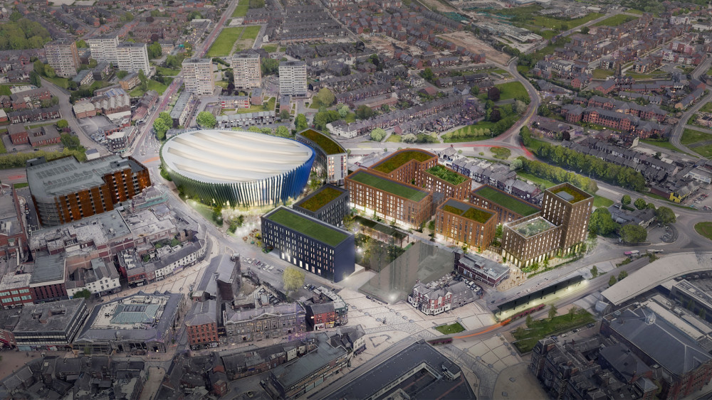 The Etruscan Square project, in Hanley, has been binned (Stoke-on-Trent City Council).