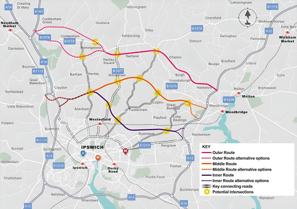 Northern Bypass route