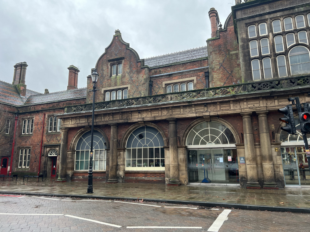 Train services were disrupted in Stoke-on-Trent last night after a person as hit by a train on the line (Nub News).