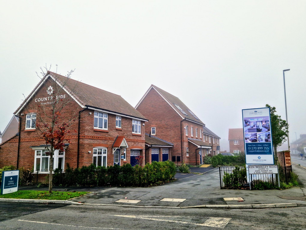 Cheshire East Council says matters relating to contaminated land have ‘almost been resolved’ on Crewe's Coppenhall Place estate, off West Street (Ryan Parker).