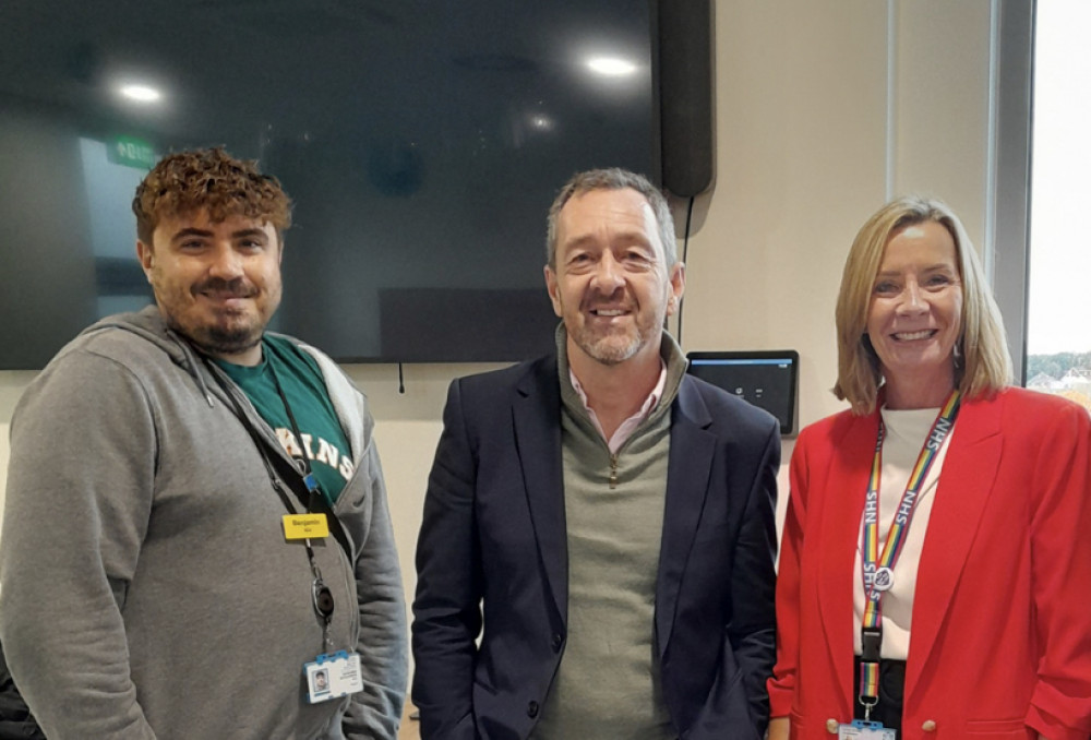 Veniamin Skoudros, Chris Boardman, and Deborah Shynn.