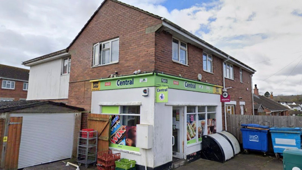 Central Convenience Store, Coronation Avenue, Dawlish (Google) Central Convenience Store, Coronation Avenue, Dawlish (Google)