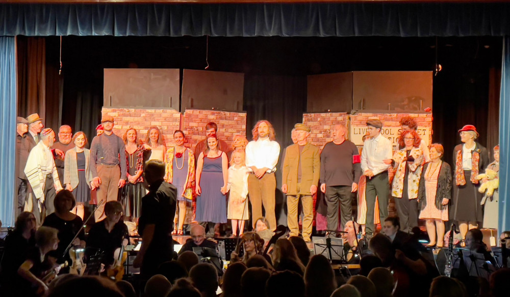 Maldon Drama Group's latest production mixed music, drama and technology triumphantly, before a packed house. (Credit: David Weller) Maldon Drama Group's latest production mixed music, drama and technology triumphantly, before a packed house. (Credit: David Weller)