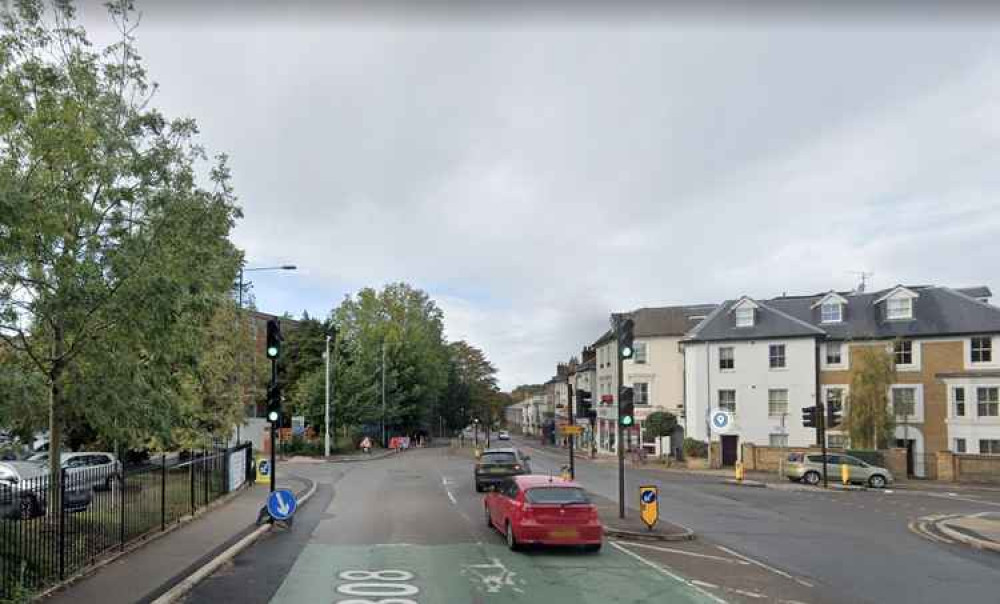 Stock photo of Kingston Hill junction near the hospital (picture: Google Maps) Stock photo of Kingston Hill junction near the hospital (picture: Google Maps)