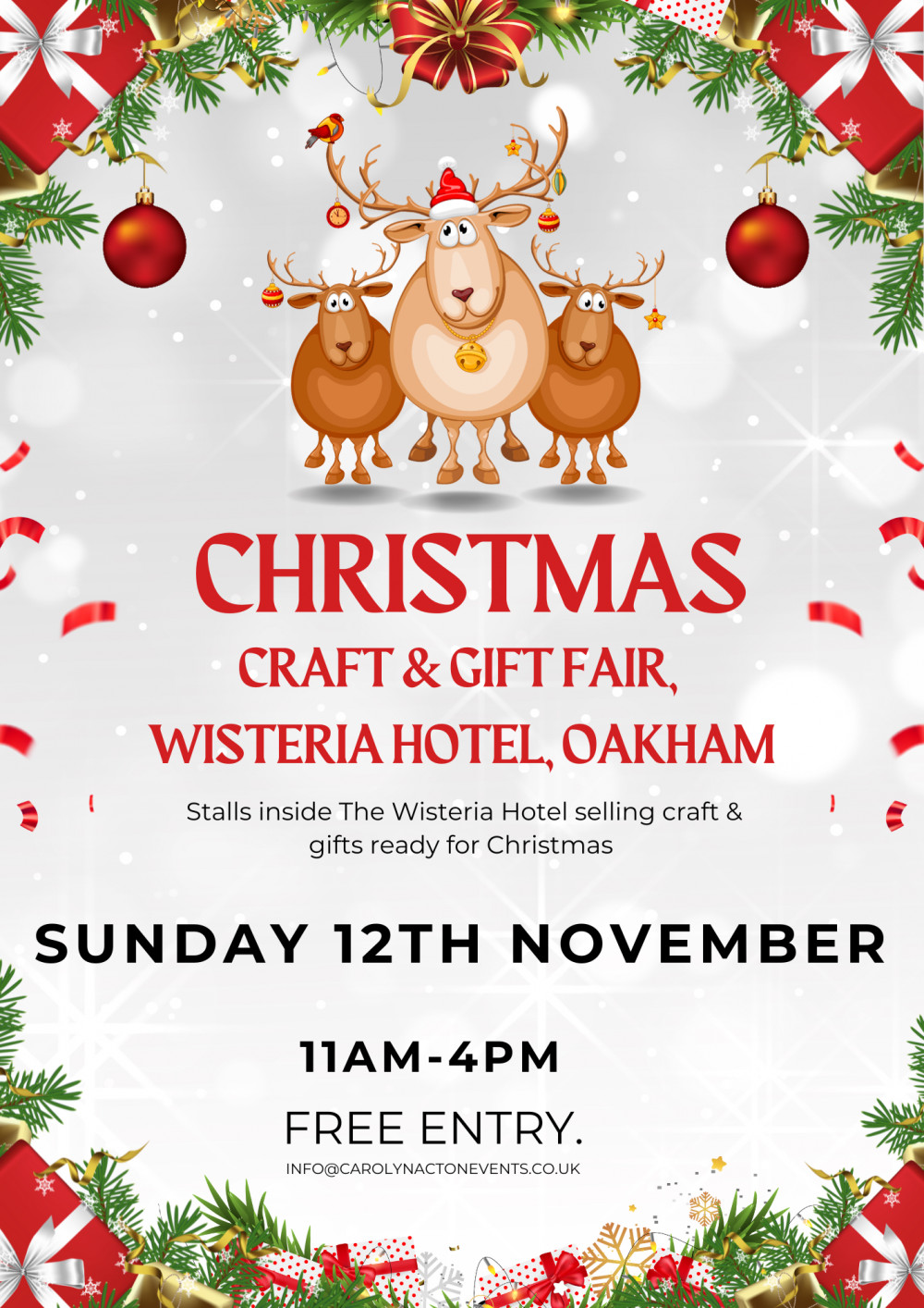 Christmas Craft & Gift Fair, Wisteria Hotel