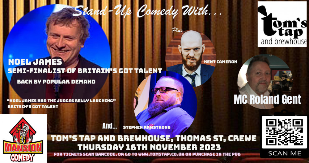 Stand Up Comedy with Noel James from Britain's Got Talent