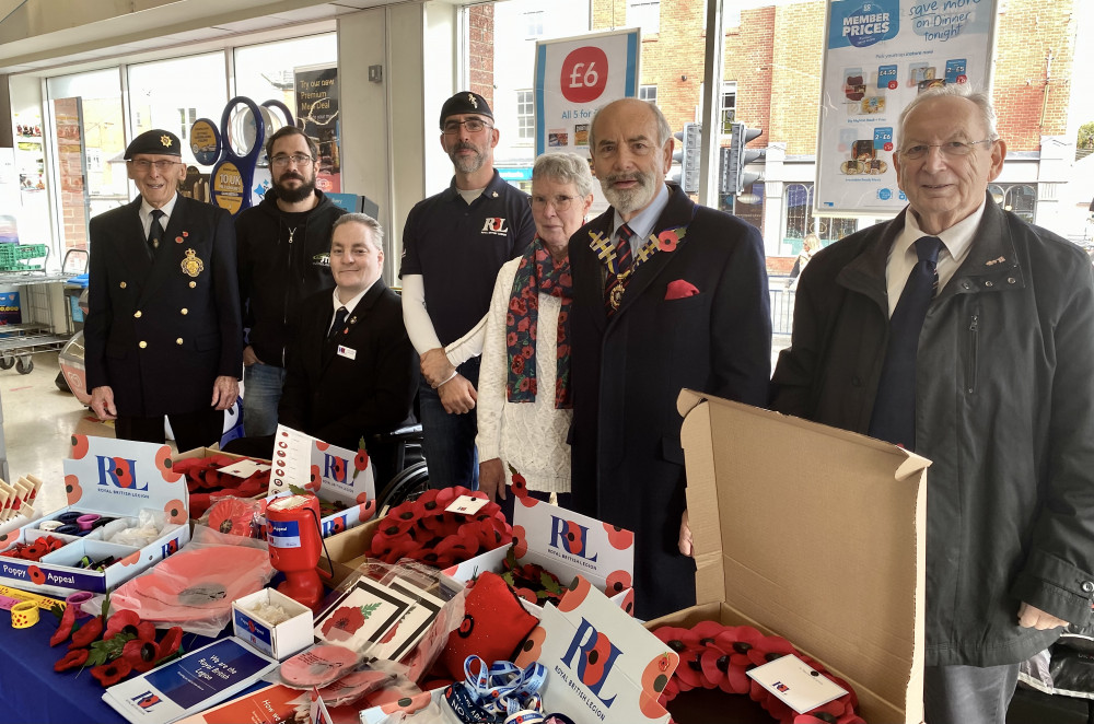 Ashby Royal British Legion members launching this year's Poppy Appeal at the Co-op in Derby Road. Photos: Ashby Nub News Ashby Royal British Legion members launching this year's Poppy Appeal at the Co-op in Derby Road. Photos: Ashby Nub News