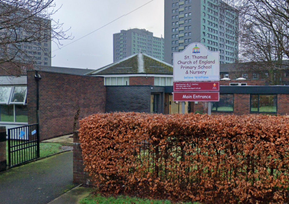 St Thomas' Primary on Marriott Street will be closed today and tomorrow (30-31 October) (Image - Stockport Council) St Thomas' Primary on Marriott Street will be closed today and tomorrow (30-31 October) (Image - Stockport Council)