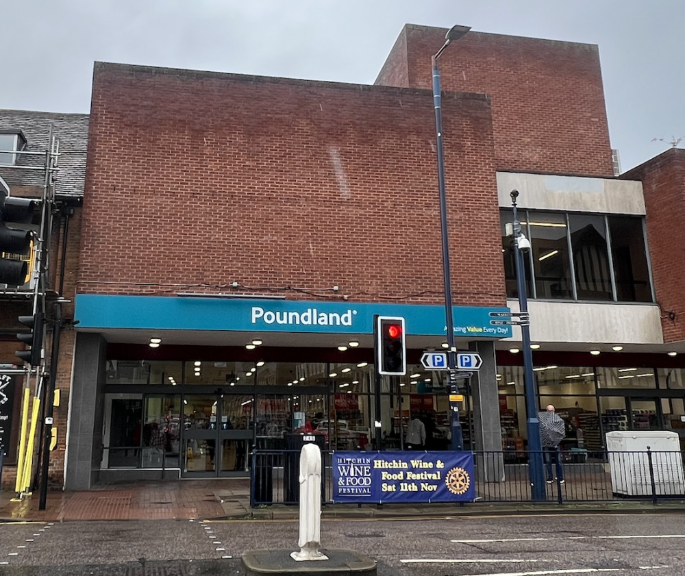 First Glimpse: Hitchin's former Wilko store has now opened as a Poundland on Bancroft. CREDIT: Nub News