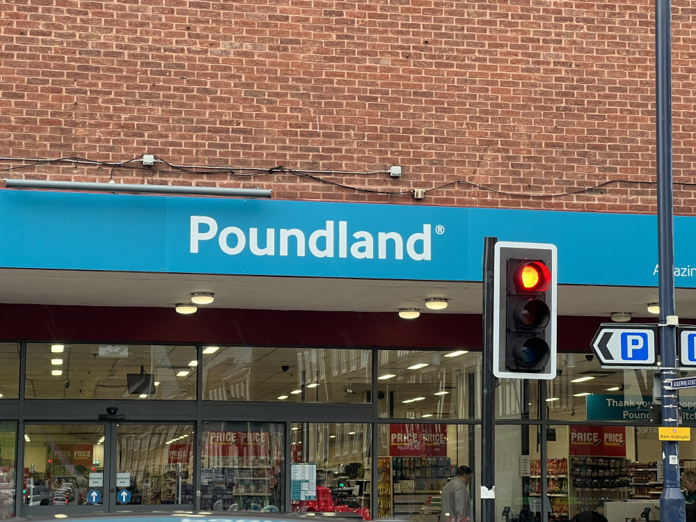 First Glimpse: Hitchin's former Wilko store has now opened as a Poundland on Bancroft. CREDIT: Nub News