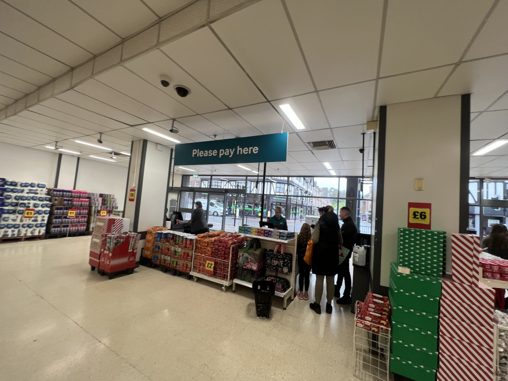 First Glimpse: Hitchin's former Wilko store has now opened as a Poundland on Bancroft. CREDIT: Nub News