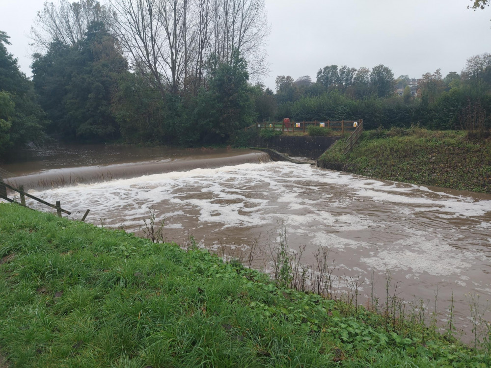 The river in Frome will be higher than it was on October 25 that's for sure. Photo Frome Nub News 