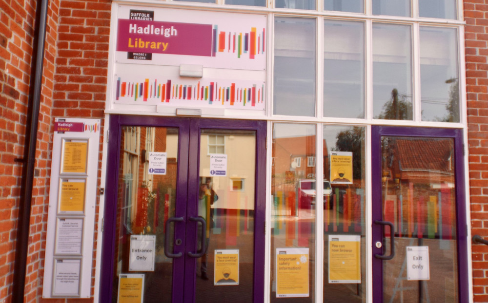 Hadleigh library future in your hands (Picture: Nub News)