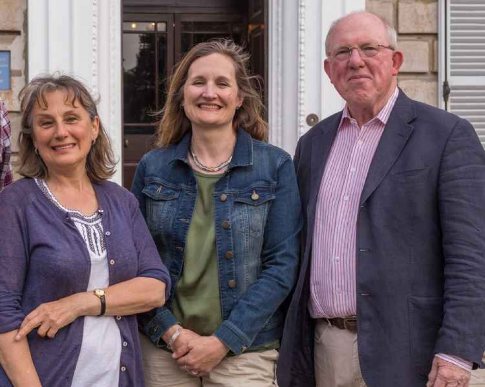Green London Assembly candidate Andree Frieze (middle) with fellow Richmond Councillors Monica Saunders and Richard Bennett Green London Assembly candidate Andree Frieze (middle) with fellow Richmond Councillors Monica Saunders and Richard Bennett