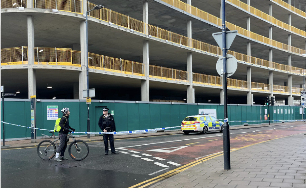 Police have sectioned off parts of Kingston town centre while it investigates. (Photo: Emily Dalton)