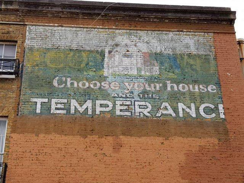 A ghost sign spotted in Richmond. (Photo Credit: Steve Pratt via Ghost Signs UK).