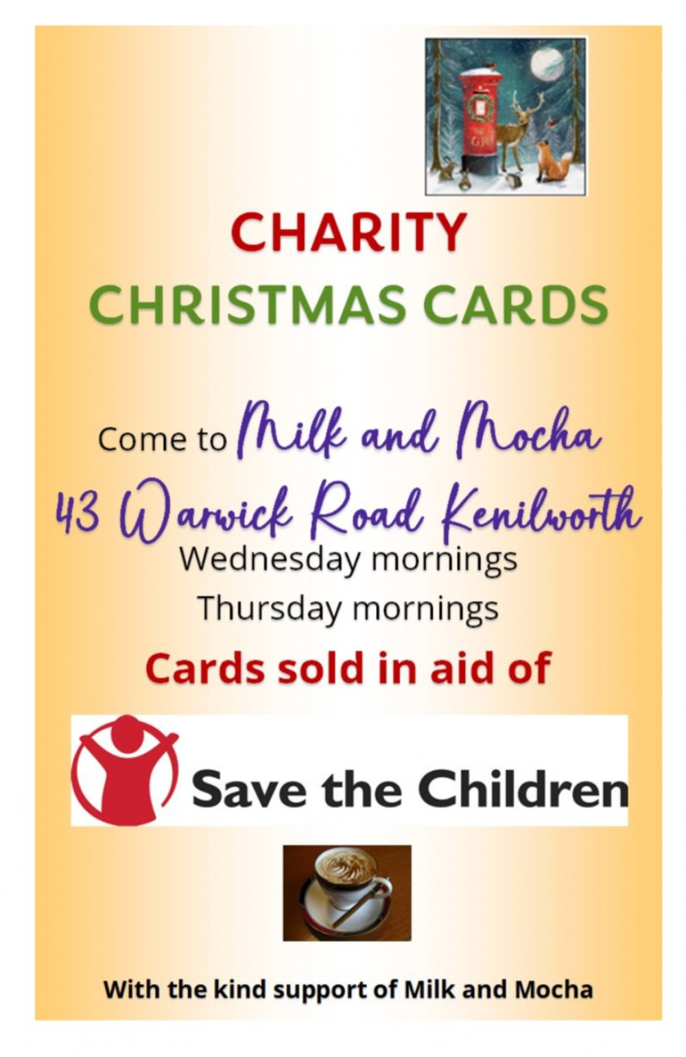 Save The Children Christmas card shop Save The Children Christmas card shop