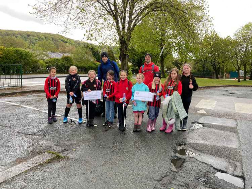 The U9 team have managed to raise a huge amount towards their new kit and equipment. Image: Frodsham JFC Girls