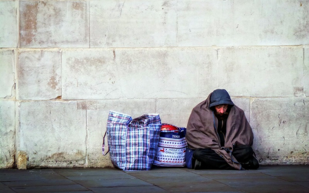 Homelessness in London is at the highest quarterly level since records began. (Photo Credit: Nub News).