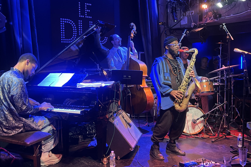 Tivon Pennicott Quartet in Paris (Picture: Alex Carr Tivon Pennicott Quartet in Paris (Picture: Alex Carr