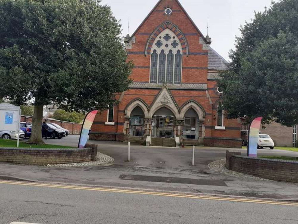 Wesley Place Methodist Church where the Alsager Civic Service is taking place. (Photo: Alsager Nub News)