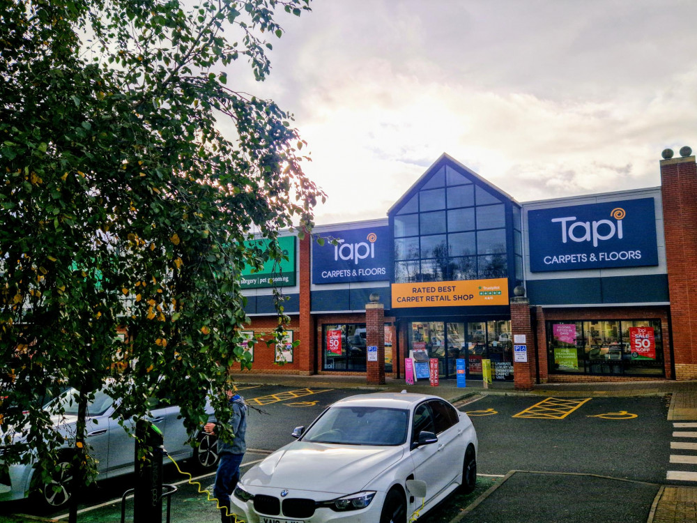 Tapi Carpets & Floors has opened on Crewe's Grand Junction Retail Park (Ryan Parker).