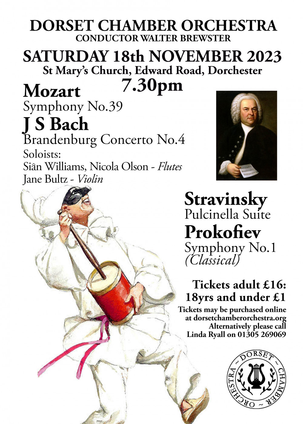 Evening concert by Dorset Chamber Orchestra Evening concert by Dorset Chamber Orchestra