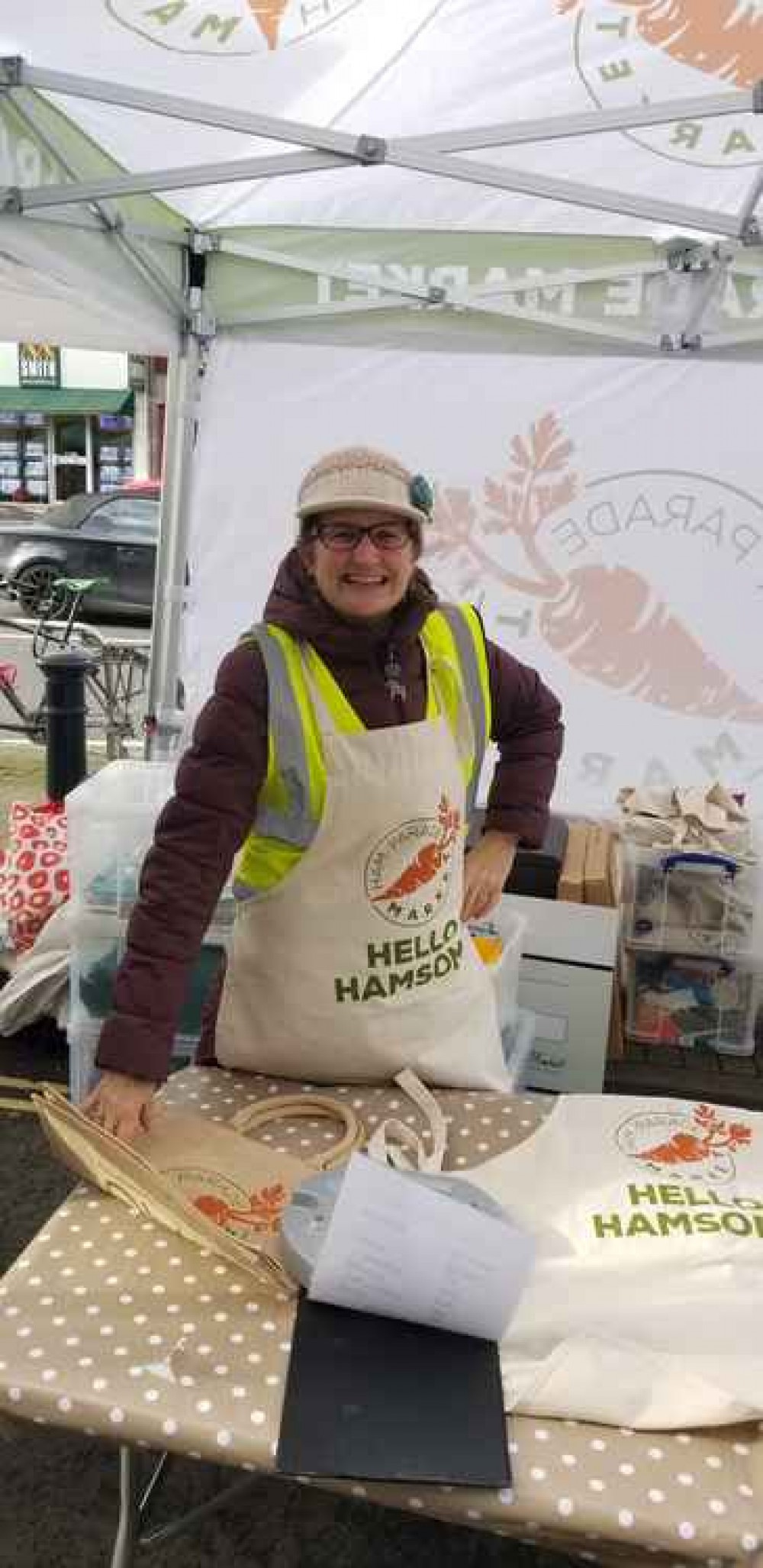 Andree at Ham Parade Market. "The best thing about the market - apart from the delicious, local produce on offer - is seeing residents catching up with friends and neighbours. That's what's so important about a local-run market like this - it br Andree at Ham Parade Market. "The best thing about the market - apart from the delicious, local produce on offer - is seeing residents catching up with friends and neighbours. That's what's so important about a local-run market like this - it br