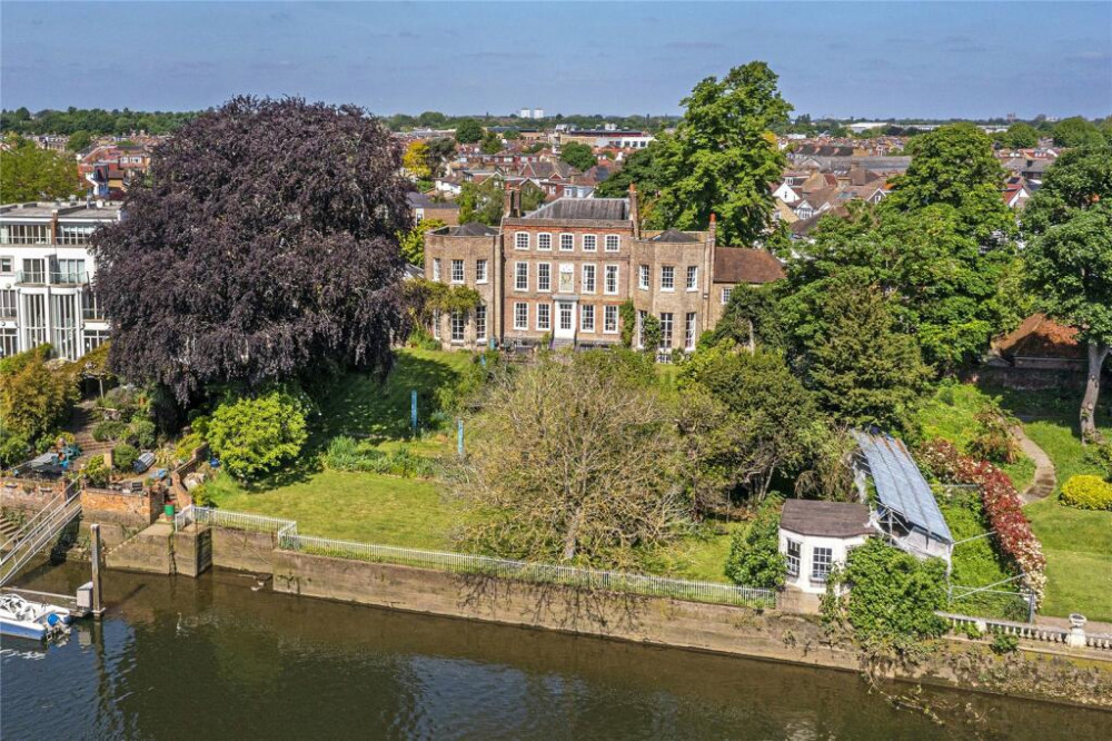 Historical nine bed property on the market in Twickenham for £8,500,000. (Photo Credit: Savills).